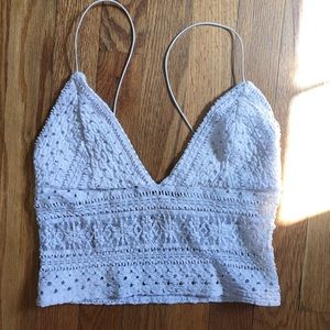 Urban Outfitters Lace crop top
